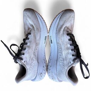 Brooks Athletic Shoes in Light Gray and Black